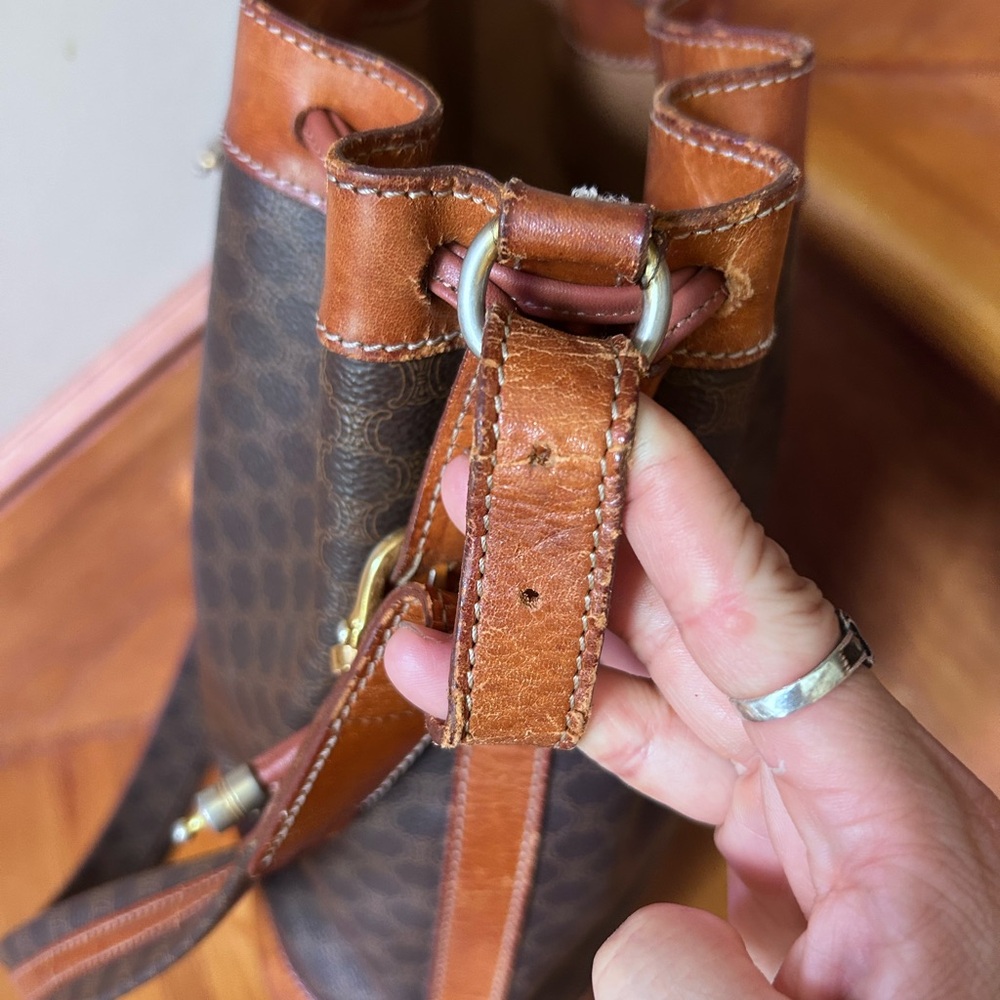 Project Celine Brown Monogram Bucket Bag - Picture 3 of 13
